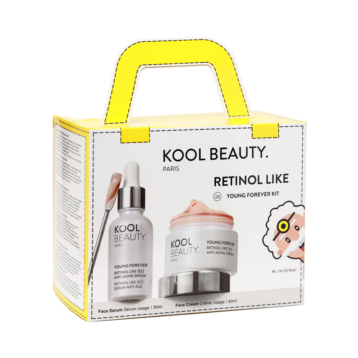 Kool Beauty - ქულ ბიუთი ნაკრები რეტინოლით Young Forever 0606