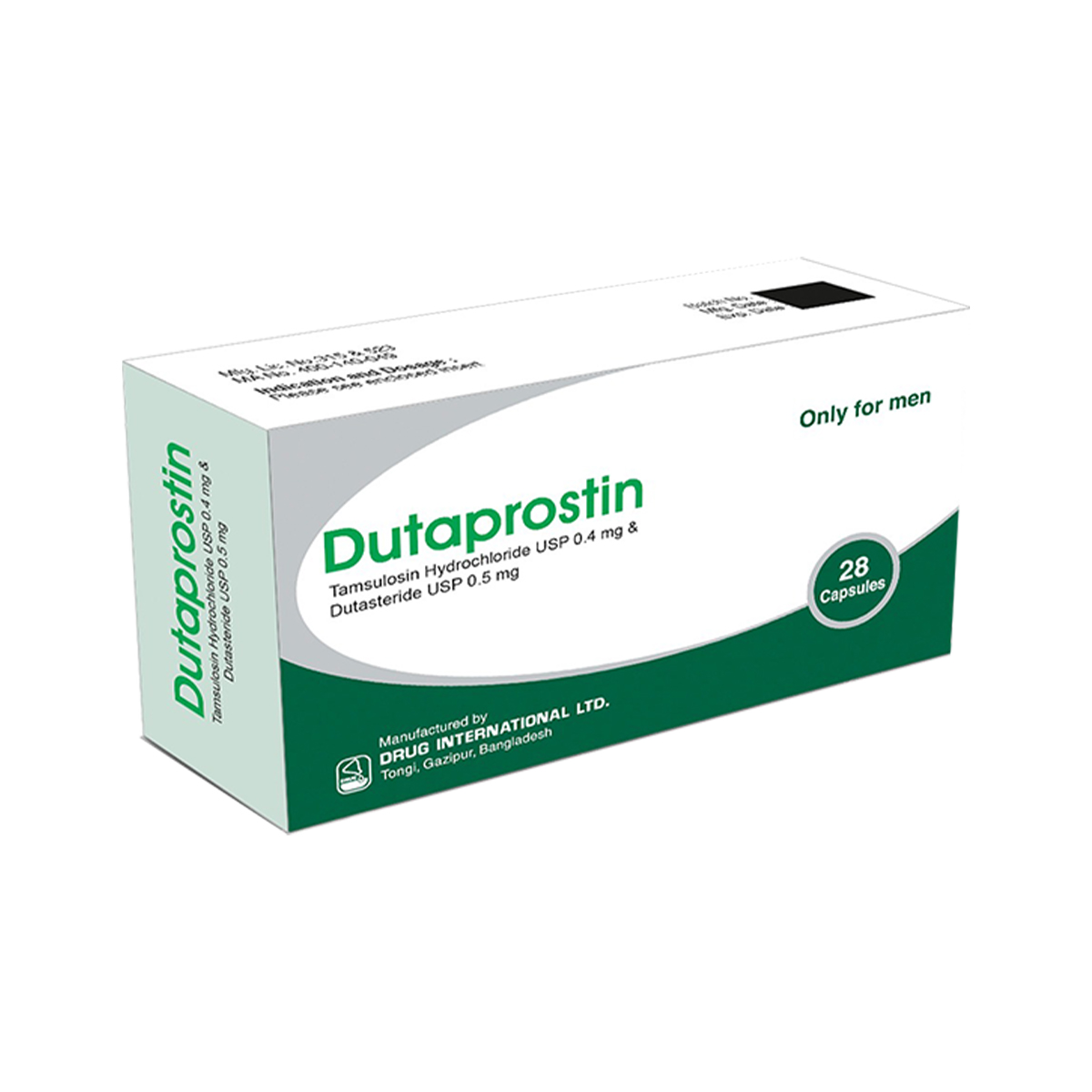 დუტაპროსტინი - Dutraprtostin 0.5+0.4მგ 28 კაფსულა