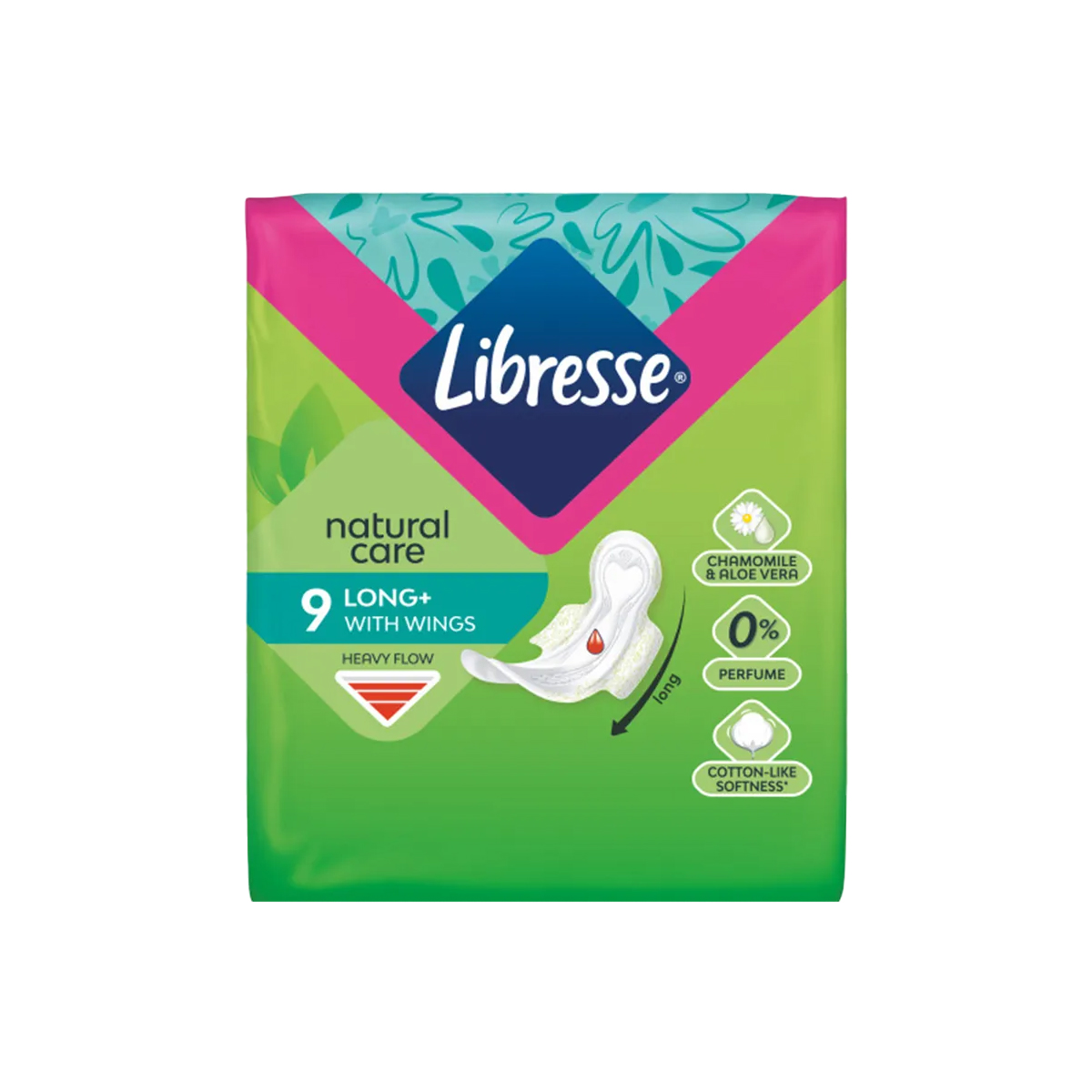 Libresse - ლიბრესი Natural Care - ულტრა სუპერი 9 ცალი 3744