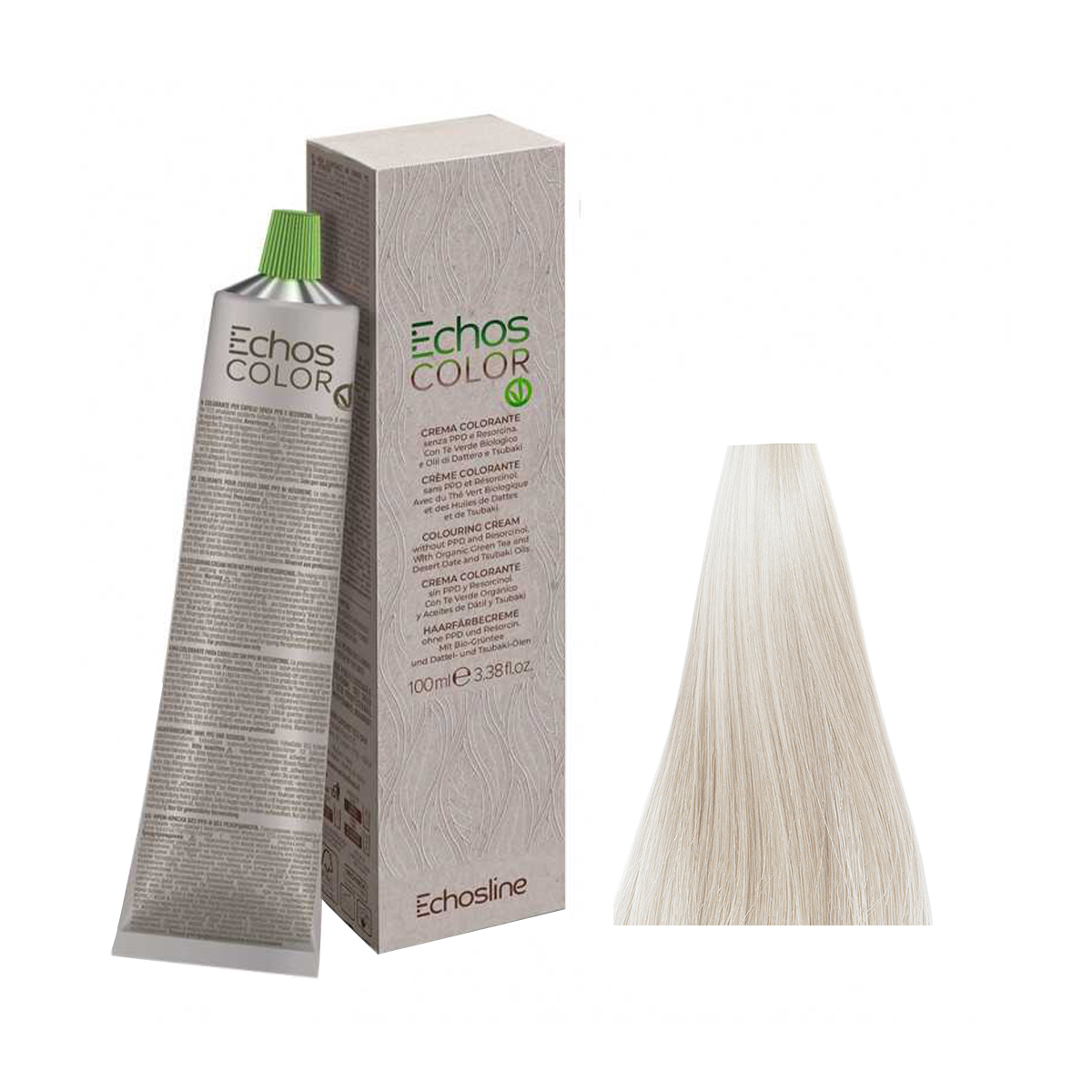 Echos Color - ეკოს ქოლორი თმის საღებავი 10.11 1418