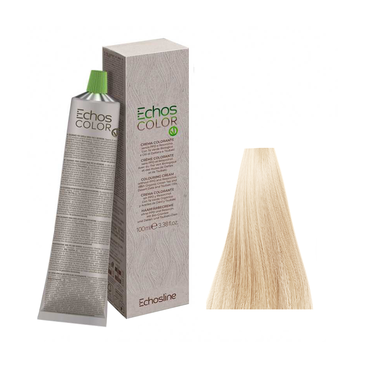 Echos Color - ეკოს ქოლორი თმის საღებავი 10.7 1548