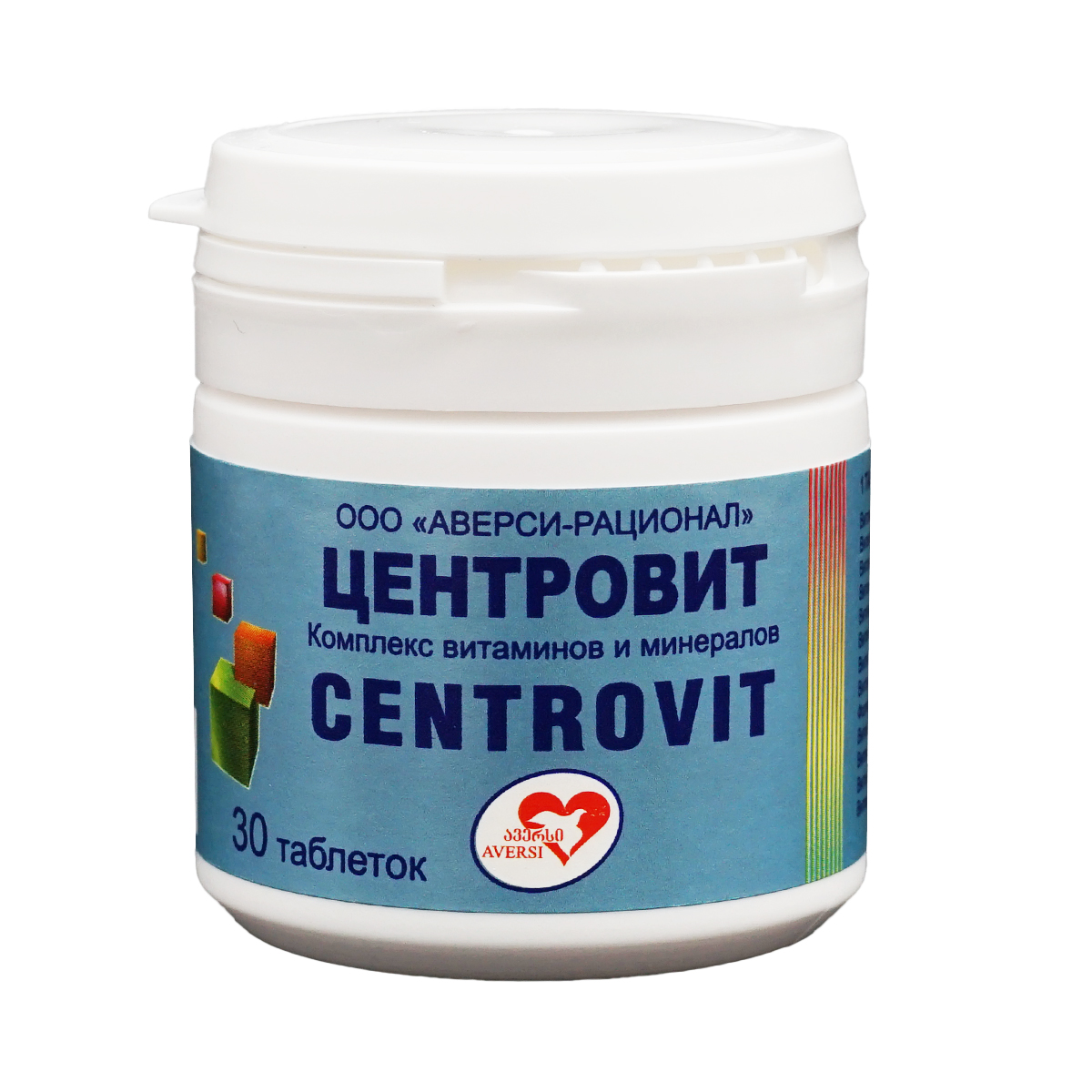 Centrovit - ცენტროვიტი 30 ტაბლეტი