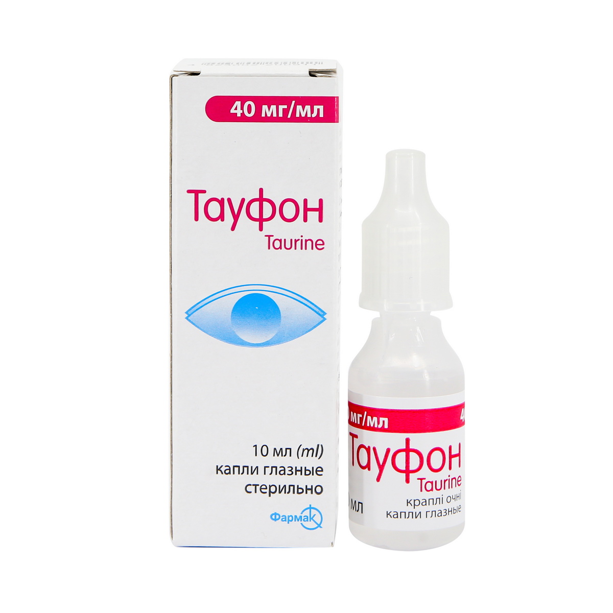 TAUFONUM - ტაუფონი 4% საწვეთურით 10მლ 