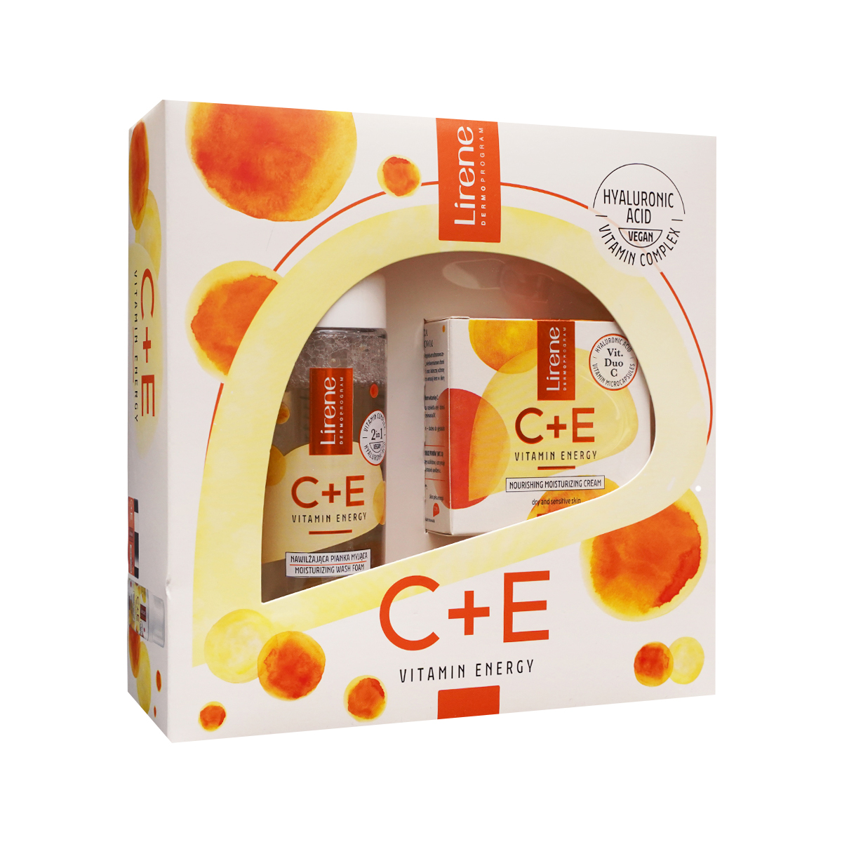 დასაბანი და დამატენიანებელი ნაკრები C+E 73111 ლირენე - Lirene