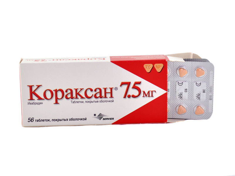 კორაქსანი 7.5მგ 56 ტაბლეტი