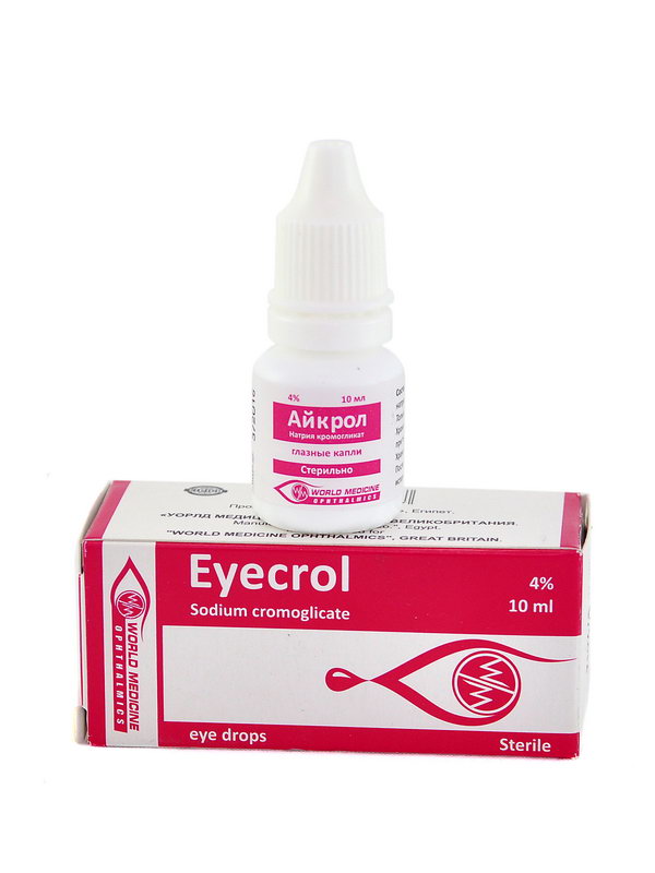 EYECROL - აიკროლი თვ.წვთ. 4% 10მლ