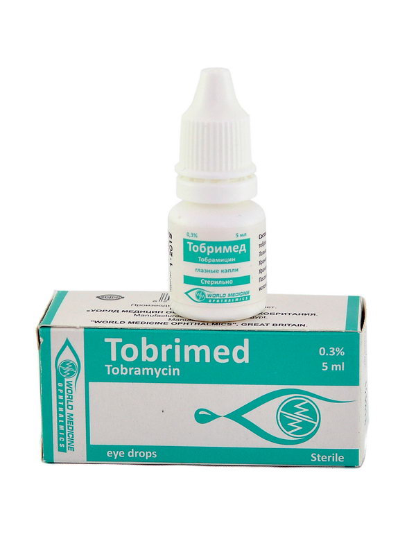 Tobrimed - ტობრიმედი თვალის წვეთები 0.3% 5მლ