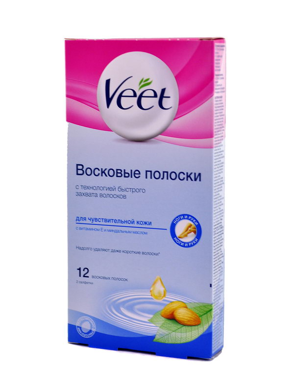 Veet - ვითი სადეპილაციო სთრიფსი - მგრძნობიარე კანისათვის - 12ც 7259