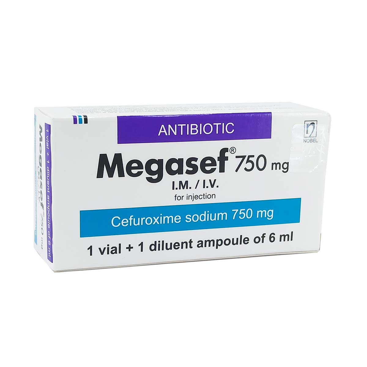 Megasef - მეგასეფი 750მგ 1 ფლაკონი