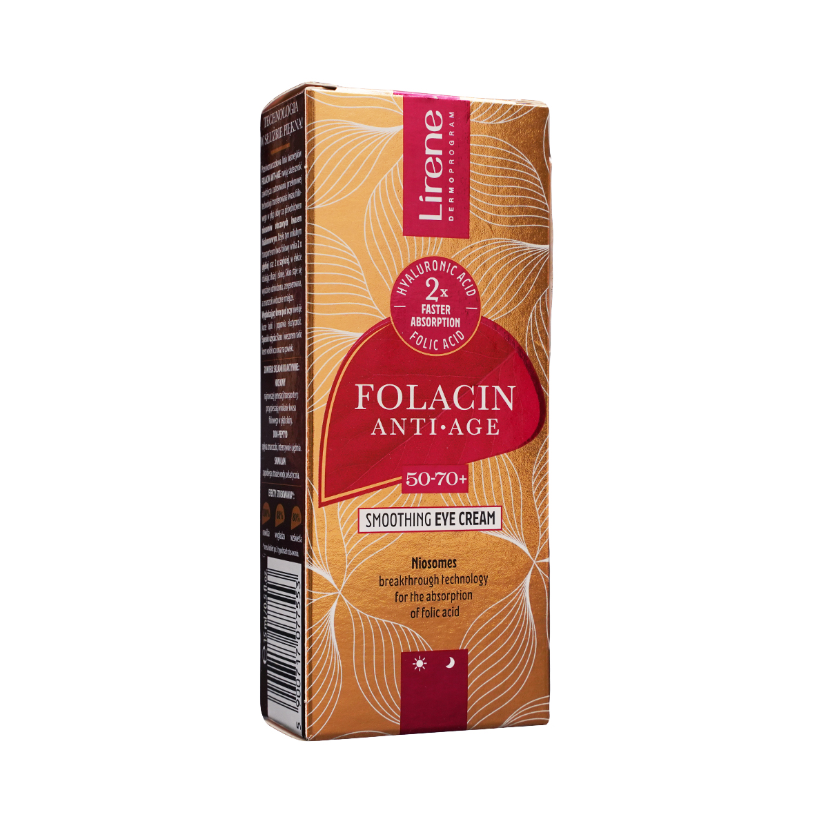 თვალის კრემი ასაკობრივი FOLACIN 7553 ლირენე - Lirene