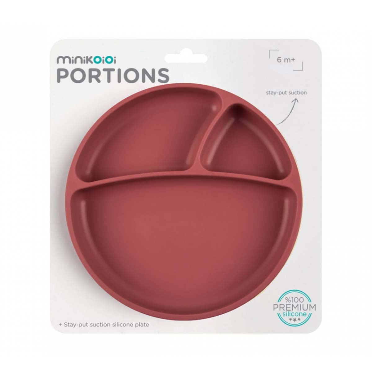 Minikoioi - მინიკოიოი თეფში დანაყოფებიანი Velvet Rose 1154 2