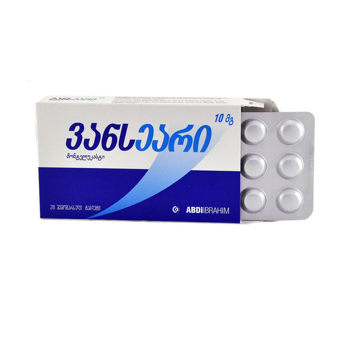 Onceair - ვანსეარი 10მგ 28 ტაბლეტი