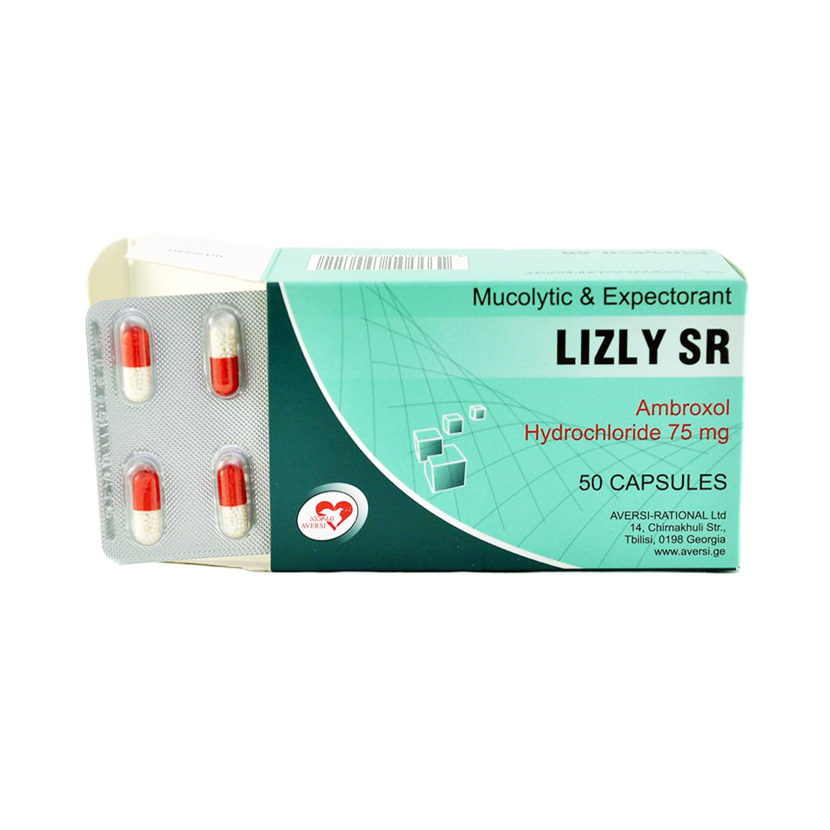 Lizly - ლიზლი SR 75მგ. 50 კაფსულა