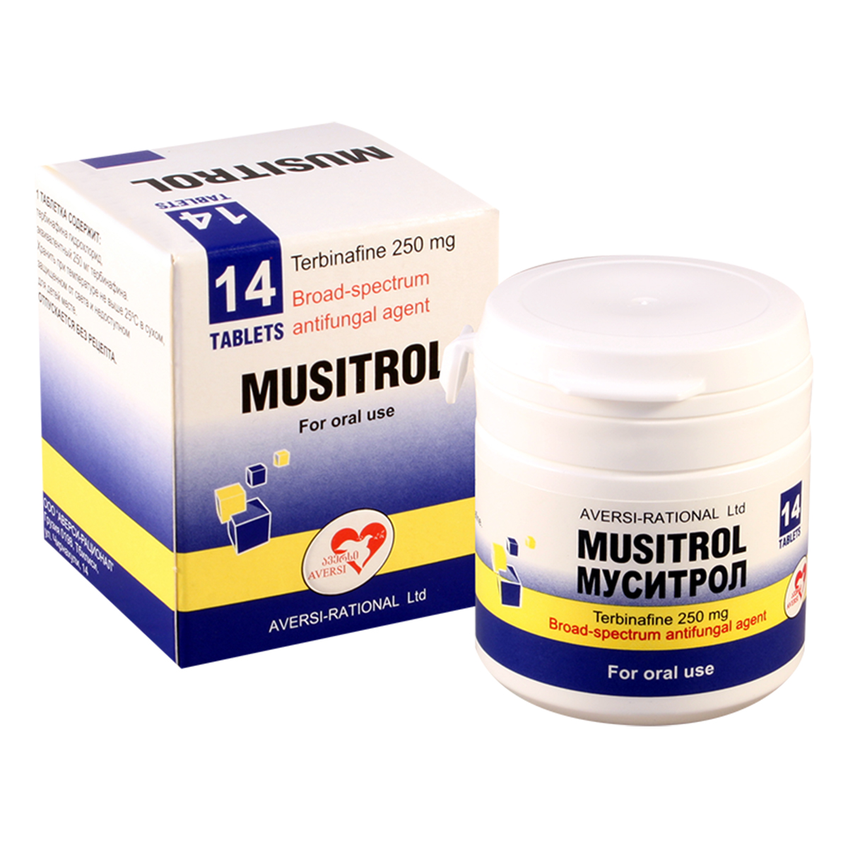 MUSITROL - მუსიტროლი 250მგ 14 ტაბლეტი