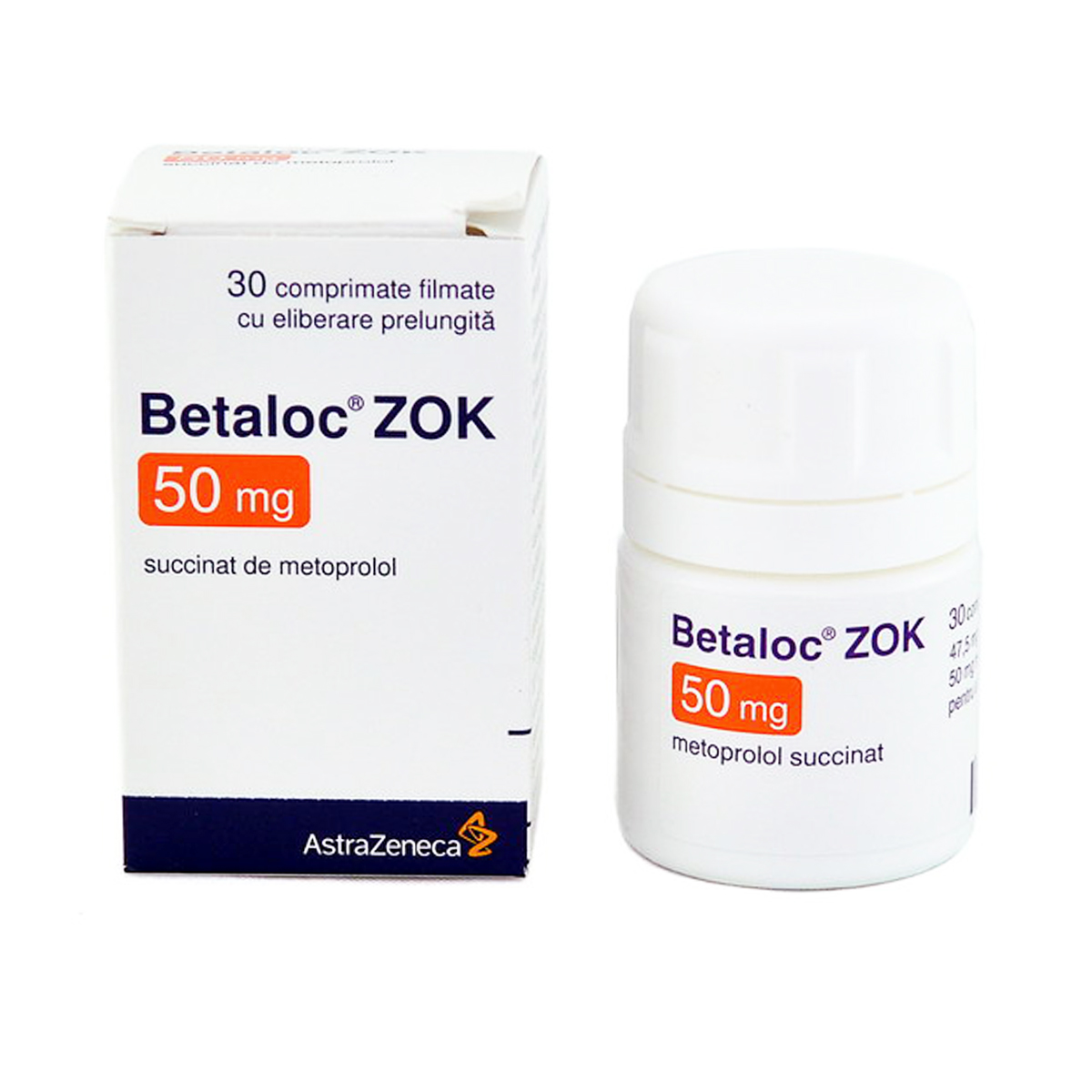 Betaloc Zok - ბეტალოკი Zok 50მგ 30 ტაბლეტი