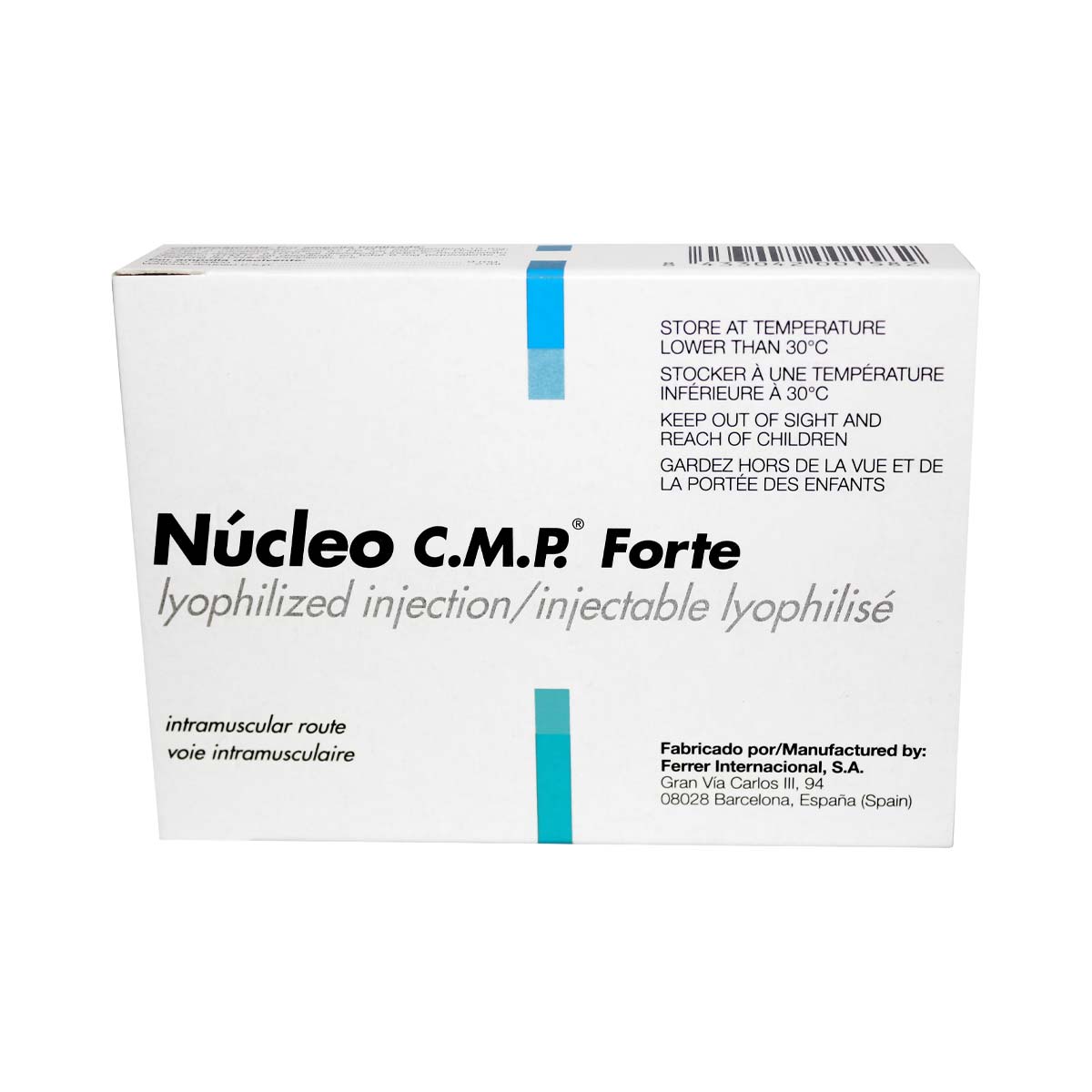 Nucleo C.M.P Forte - ნუკლეო ფორტე 3 ამპულა (გამხსნელით)