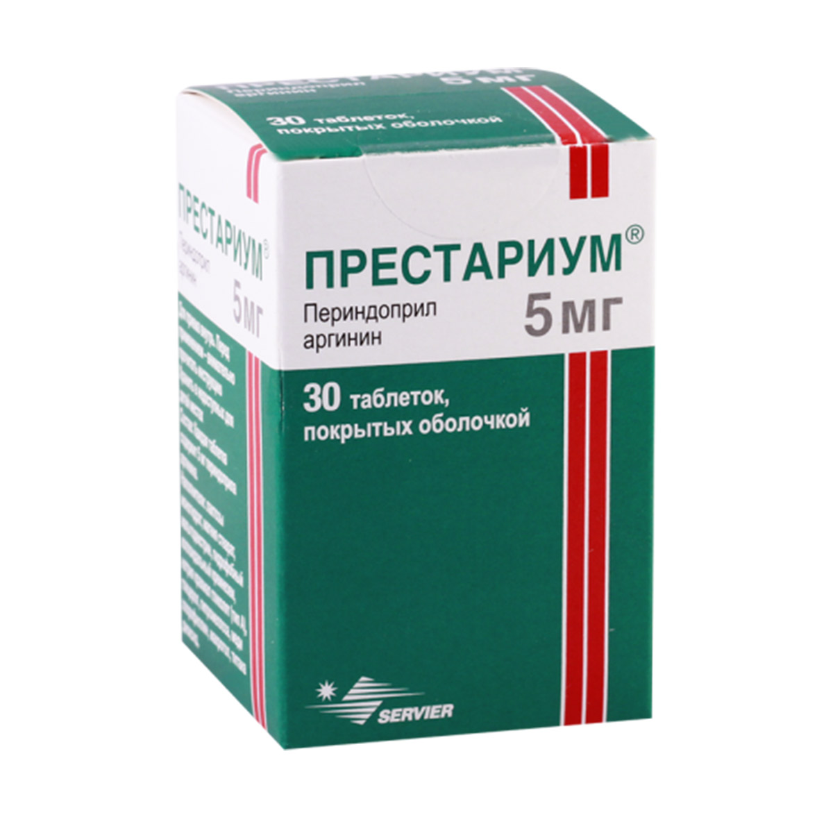 Prestarium- პრესტარიუმი 5მგ. 30 ტაბლეტი