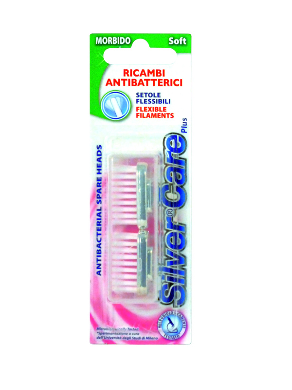 Silver care - სილვერქეა კბილის ჯაგრისი სათადარიგო თავი რბილი 36