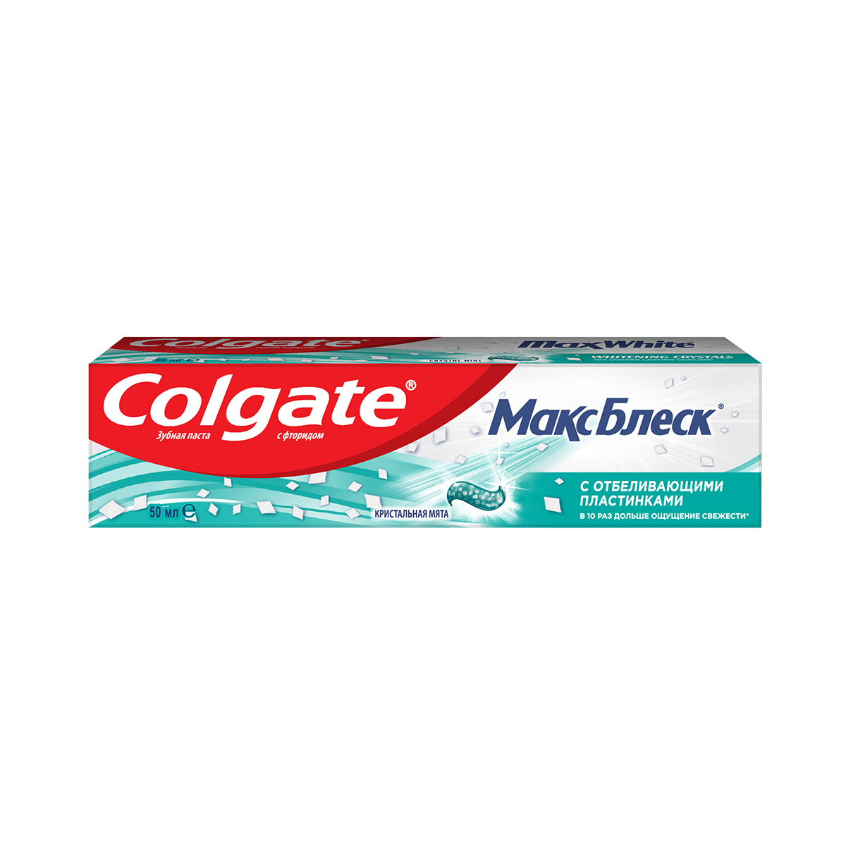 Colgate - ქოლგეითი კბილის პასტა Max White Chrystall Mint 50 მლ 5844 3