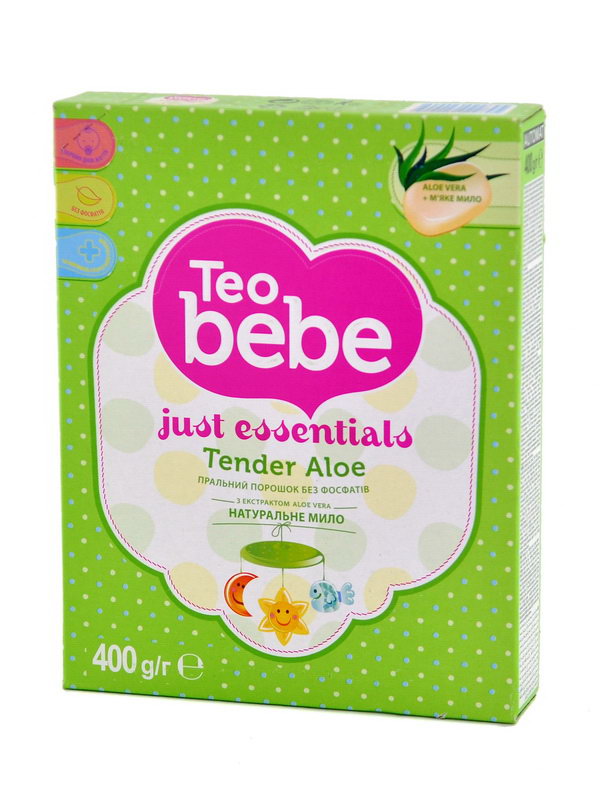 Teo bebe - თეო ბებე სარეცხი საშუალება - ფხვნილი - ალოე ვერა - 400გ 2845