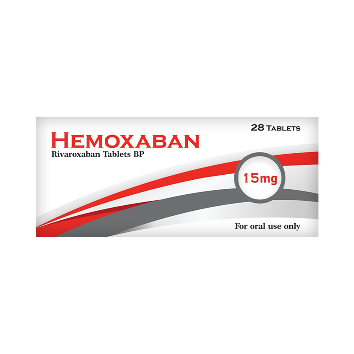 ჰემოქსაბანი - Hemoxaban 15მგ 28 ტაბლეტი
