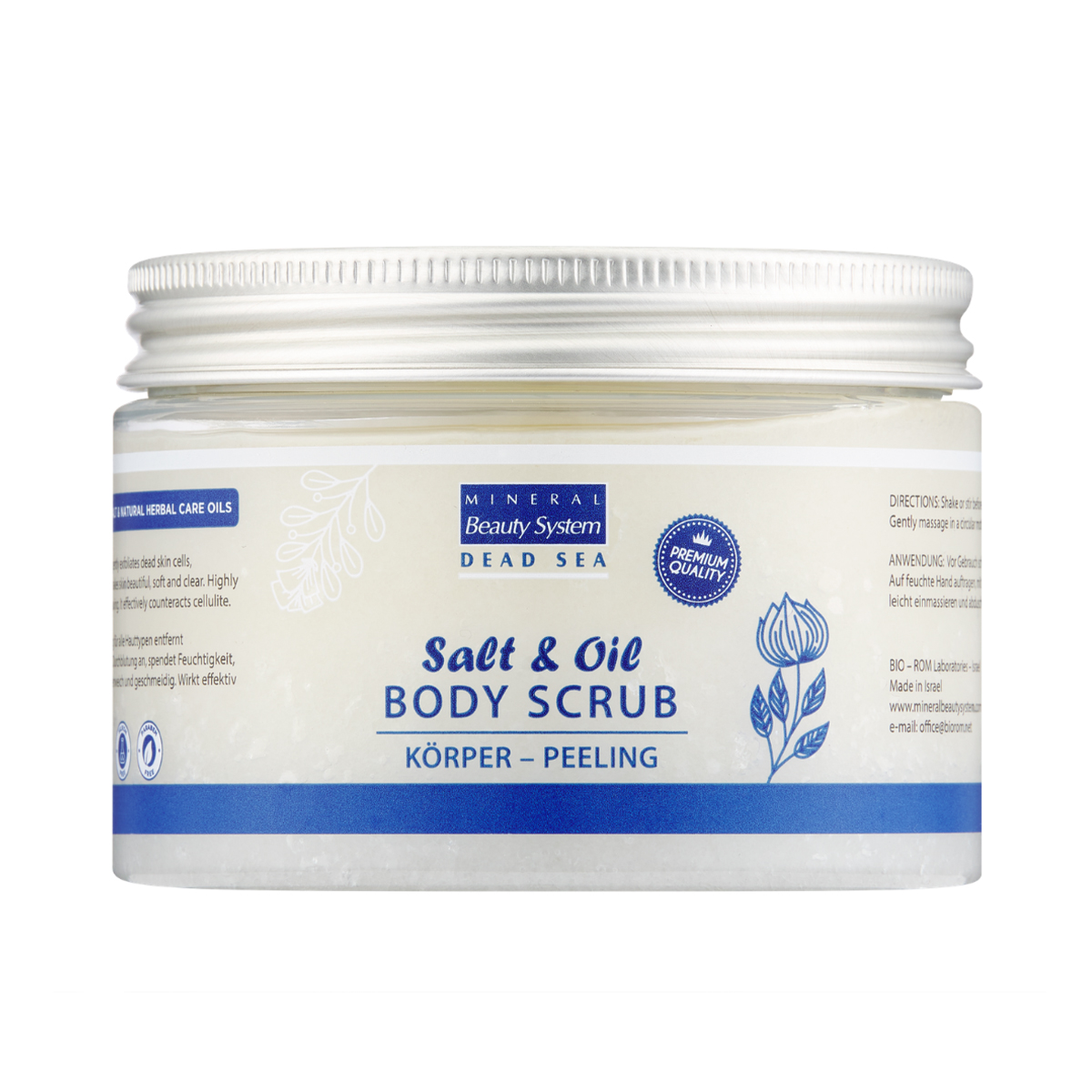 BIO-ROM - ბიორომი მკვდარი ზღვის სხეულის სკრაბი 300 გრ 6854