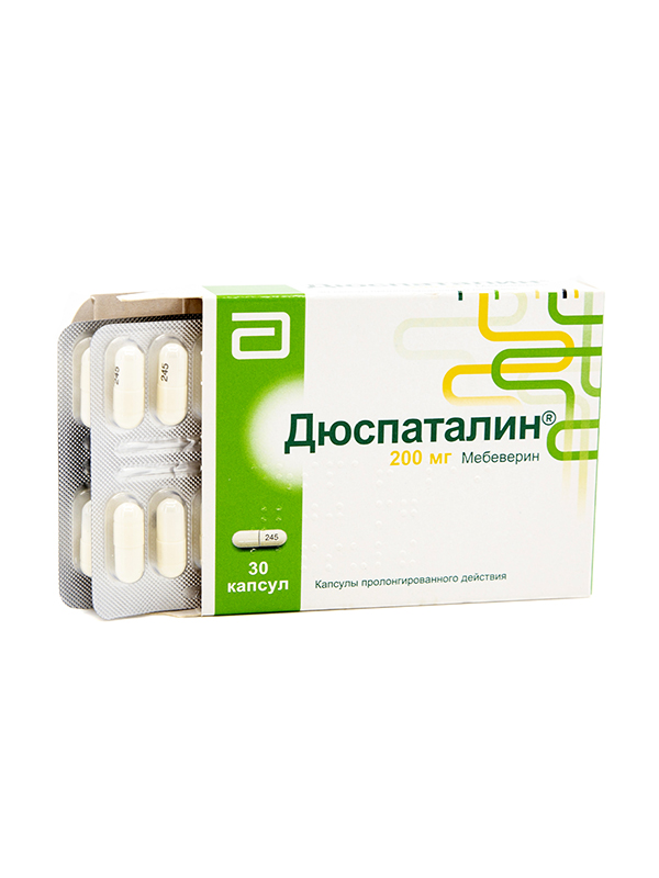 Duspatalin - დუსპატალინი 200მგ 30 კაფსულა