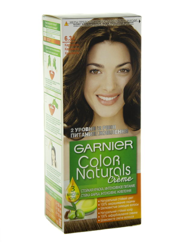 Garnier - გარნიე თმის საღებავი Color Natural N6.34 6993/1510