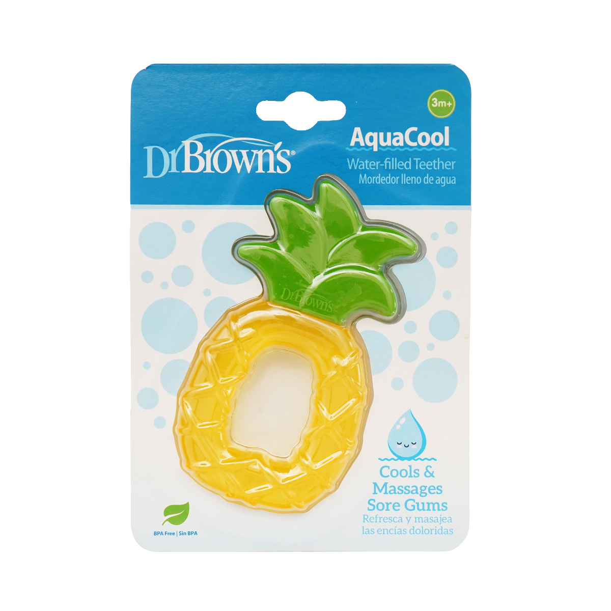 ღრძილების მასაჟორი ანანასი 2866 დოქტორ ბრაუნი - DrBrowns