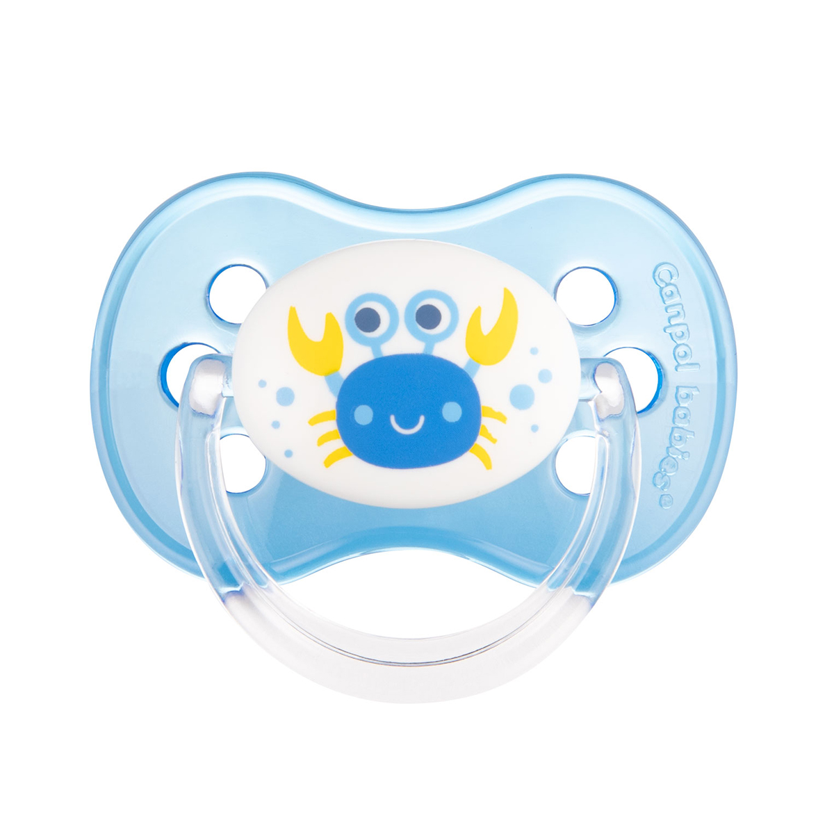 Canpol - კანპოლი მატყუარა - სილიკონის - მრგვალი - ბუნება -  0-6 თვე 22/410 2