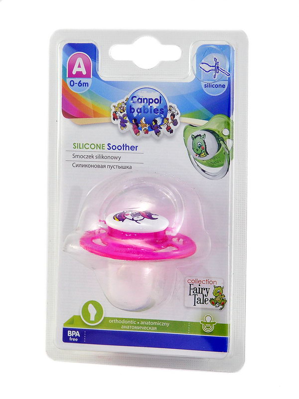 Canpol - კანპოლი მატყუარა სილიკონის ორთოდონტული საფარი 0-6 თვე 22/504