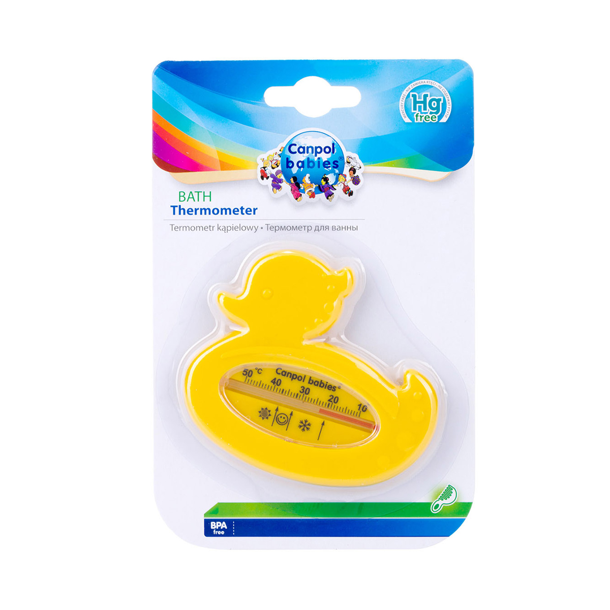 კანპოლი-აბაზანის თერმომეტრი - იხვი