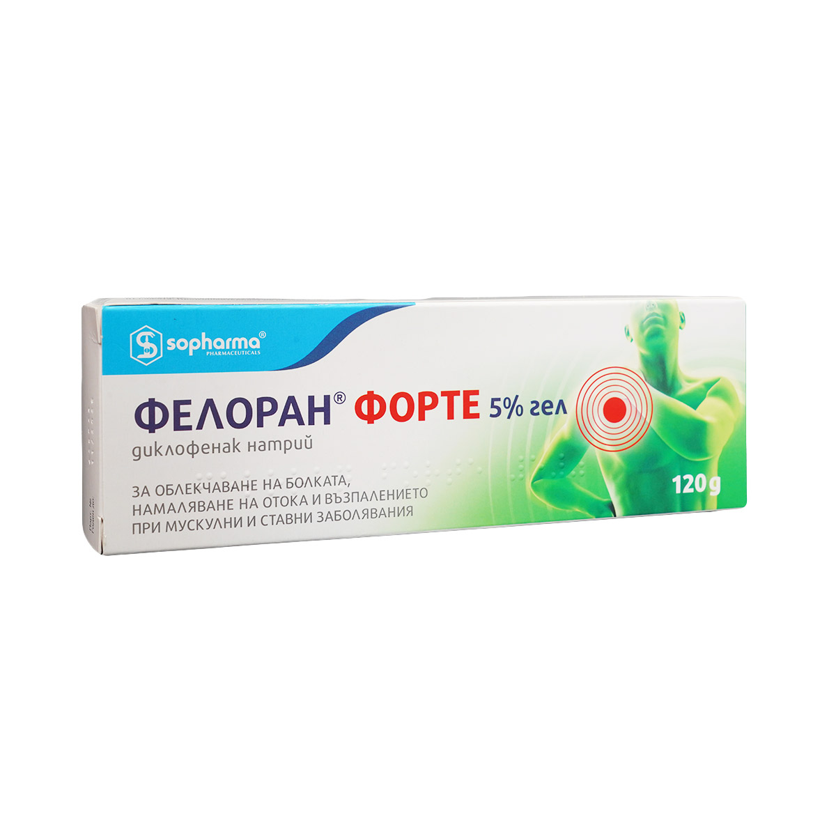 ფელორანი ფორტე - Feloran Forte 5% 120გ გელი