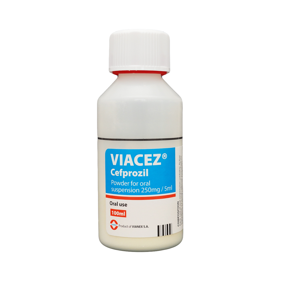 Viacez - ვიაცეზი სუსპენზია 250მგ/5მლ 100მლ 2