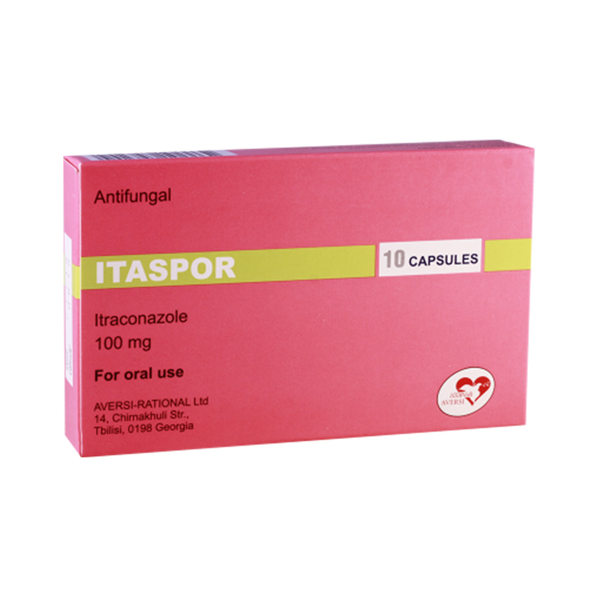 Itaspor - იტასპორი 100მგ 10კაფსულა