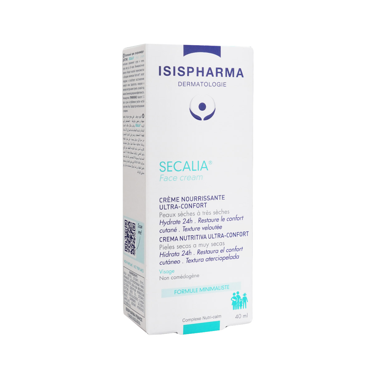 სახის ემულსია Secalia 40 მლ 1109 ისის ფარმა - ISIS PHARMA