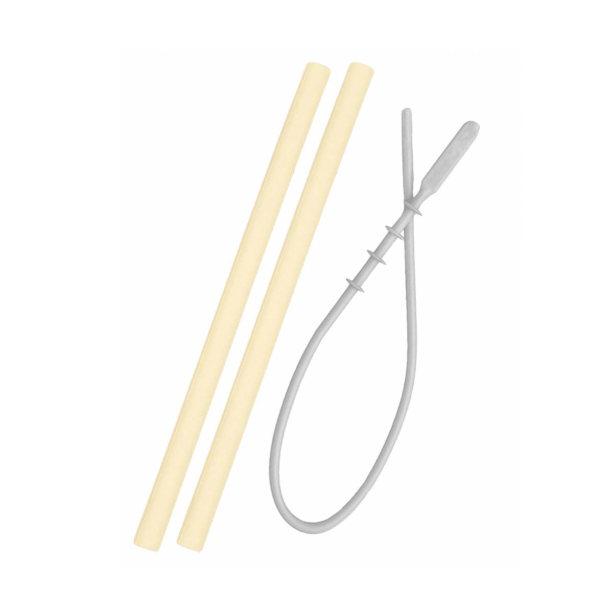 Minikoioi - მინიკოიოი საწრუპი 2 ცალი და ჯაგრისი Mellow Yellow 1918