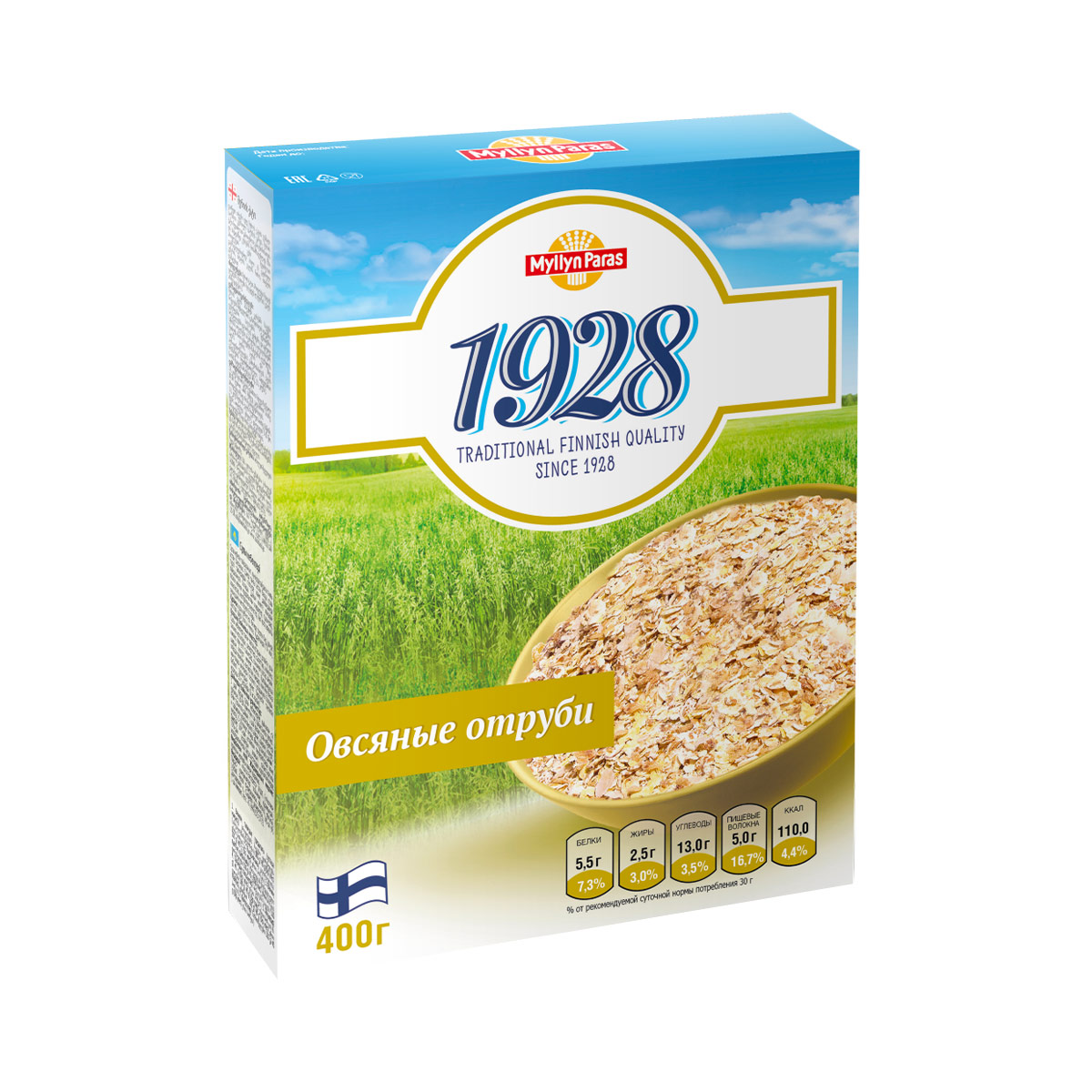 Myllyn Paras - მილინ პარასი 1928 ფაფა შვრია ქატო 400გ 1376