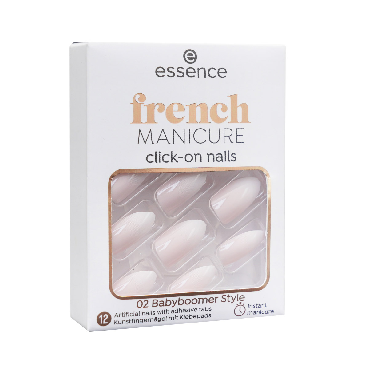 ხელოვნური ფრჩხილი French 02 2484 ესენსი - Essence