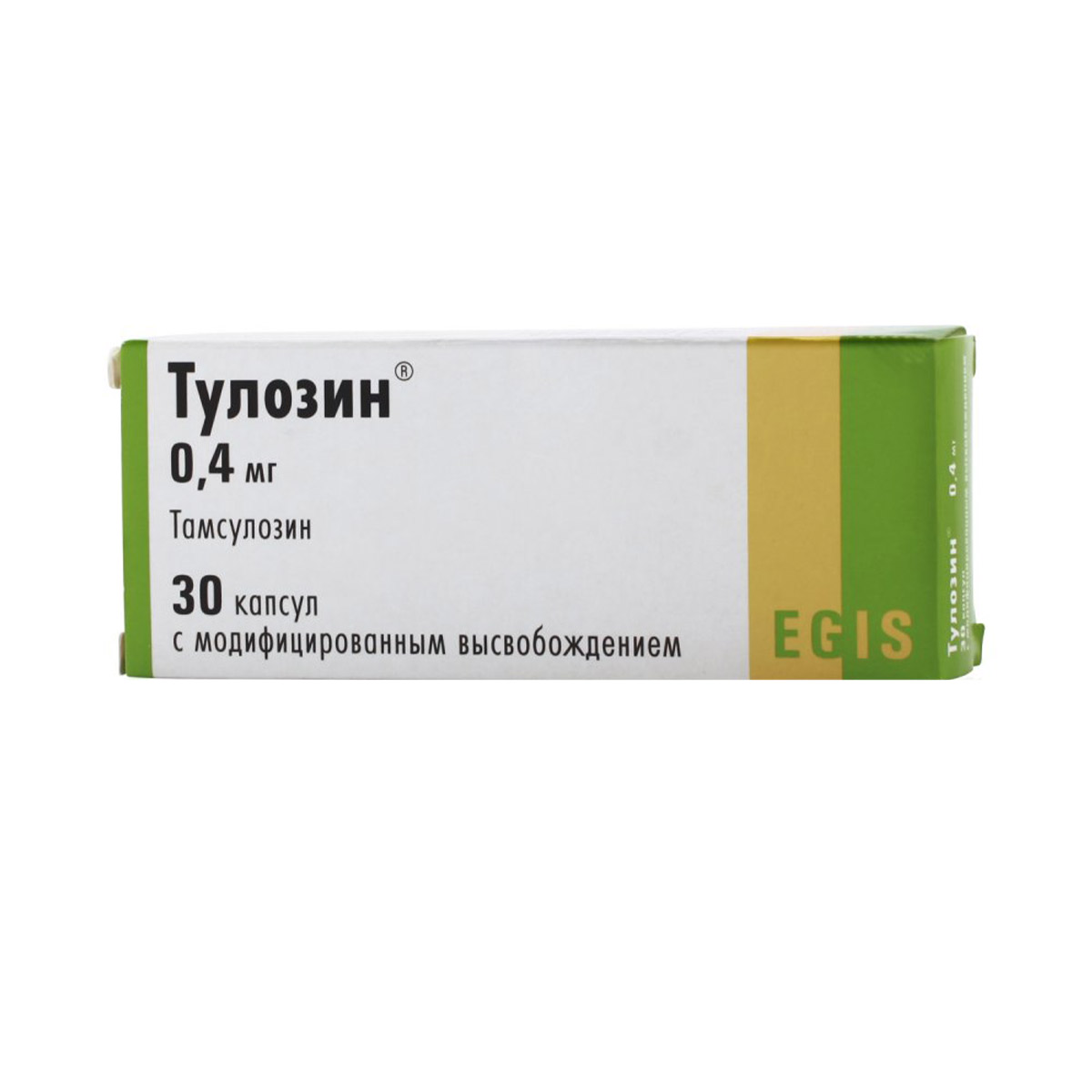 TULOSIN - ტულოზინი 0.4მგ 30 კაფსულა