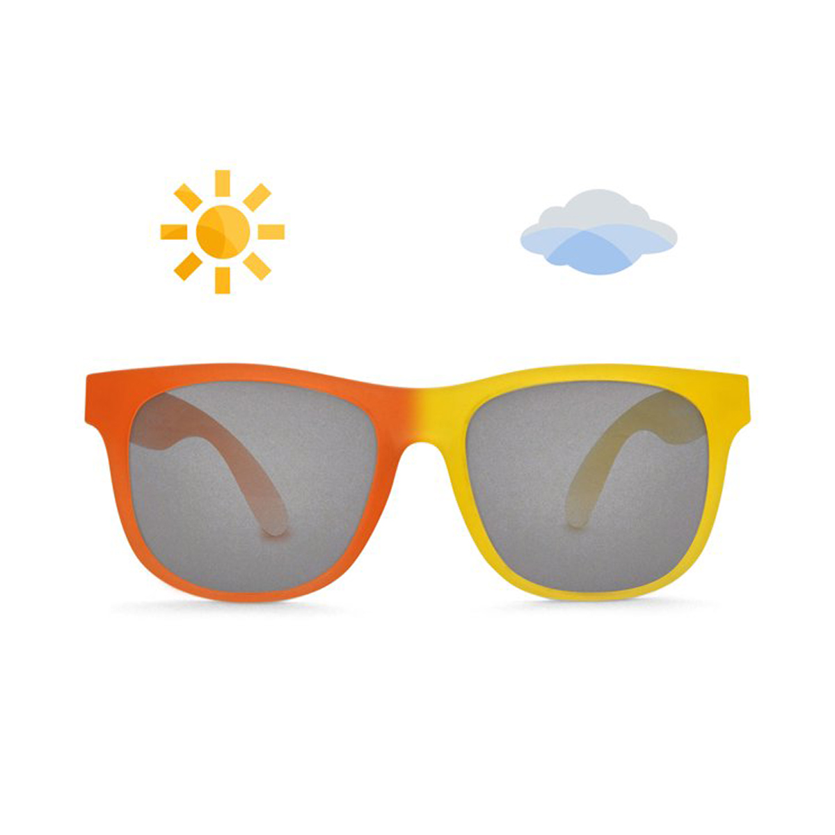 Real Shades - რეალ შეიდს მზის სათვალე 2+ წლიდან ყვითელი/ნარინჯისფერი 5203 2