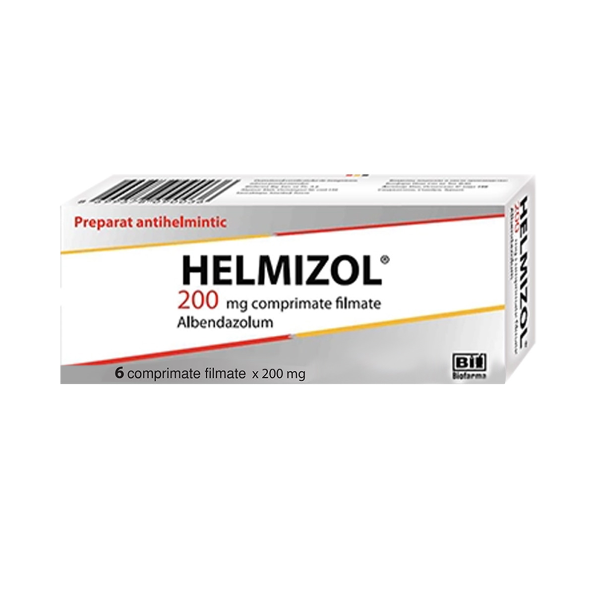 Helmizol - ჰელმიზოლი 6 ტაბლეტი