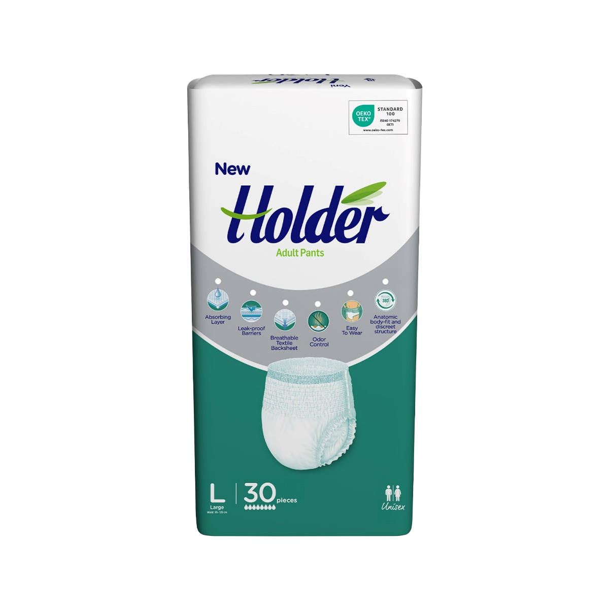 მოზრდილის ტრუსი ლარჯი 30 ცალი 6554 ჰოლდერი - Holder