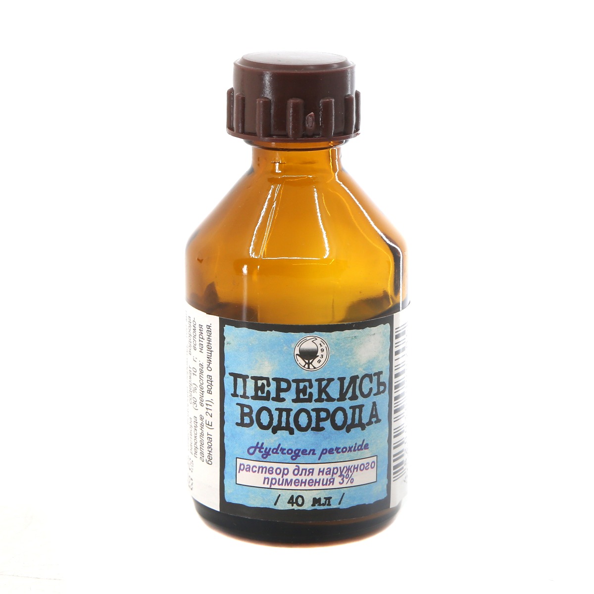 Hydrogen Peroxide - წყალბადის ზეჟანგი 3% 40მლ 1ფლაკონი