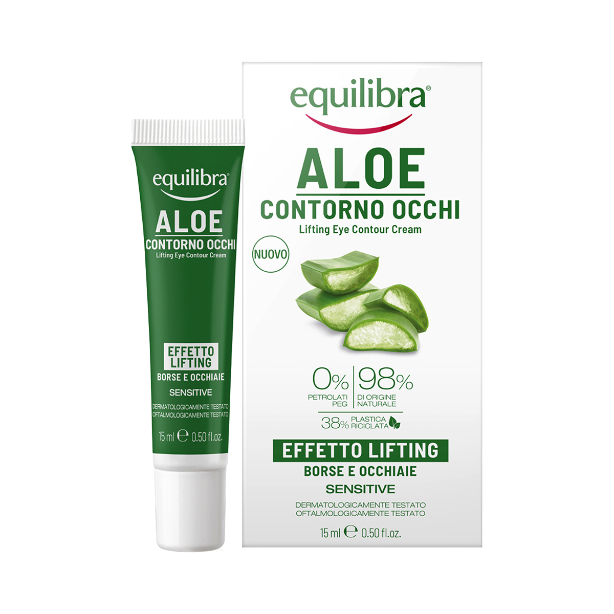 თვალის კრემი Aloe 15 მლ 7850 ექვილიბრა - Equilibra