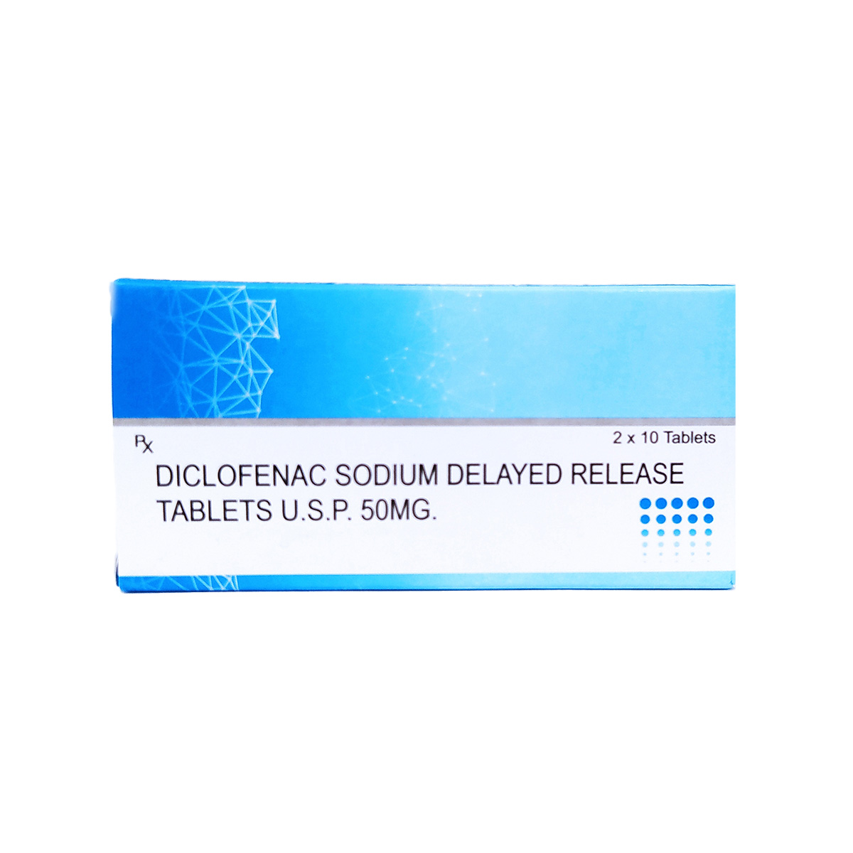 ნატრიუმის დიკლოფენაკი -DICLOFENAC SODIUM 50მგ 20 ტაბლეტი