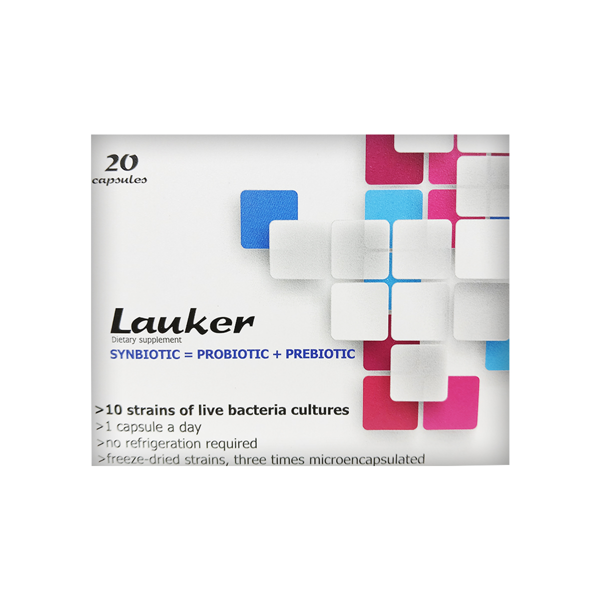 ლაუკერი - Lauker 20 კაფსულა