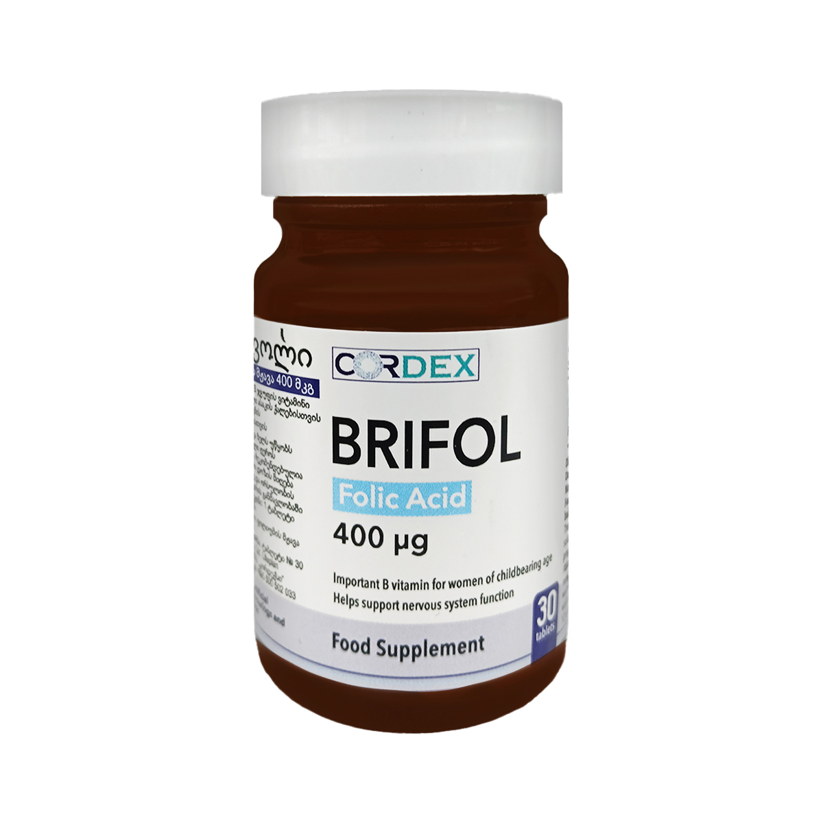 ბრიფოლი - Brifol 400მკგ 30 ტაბლეტი