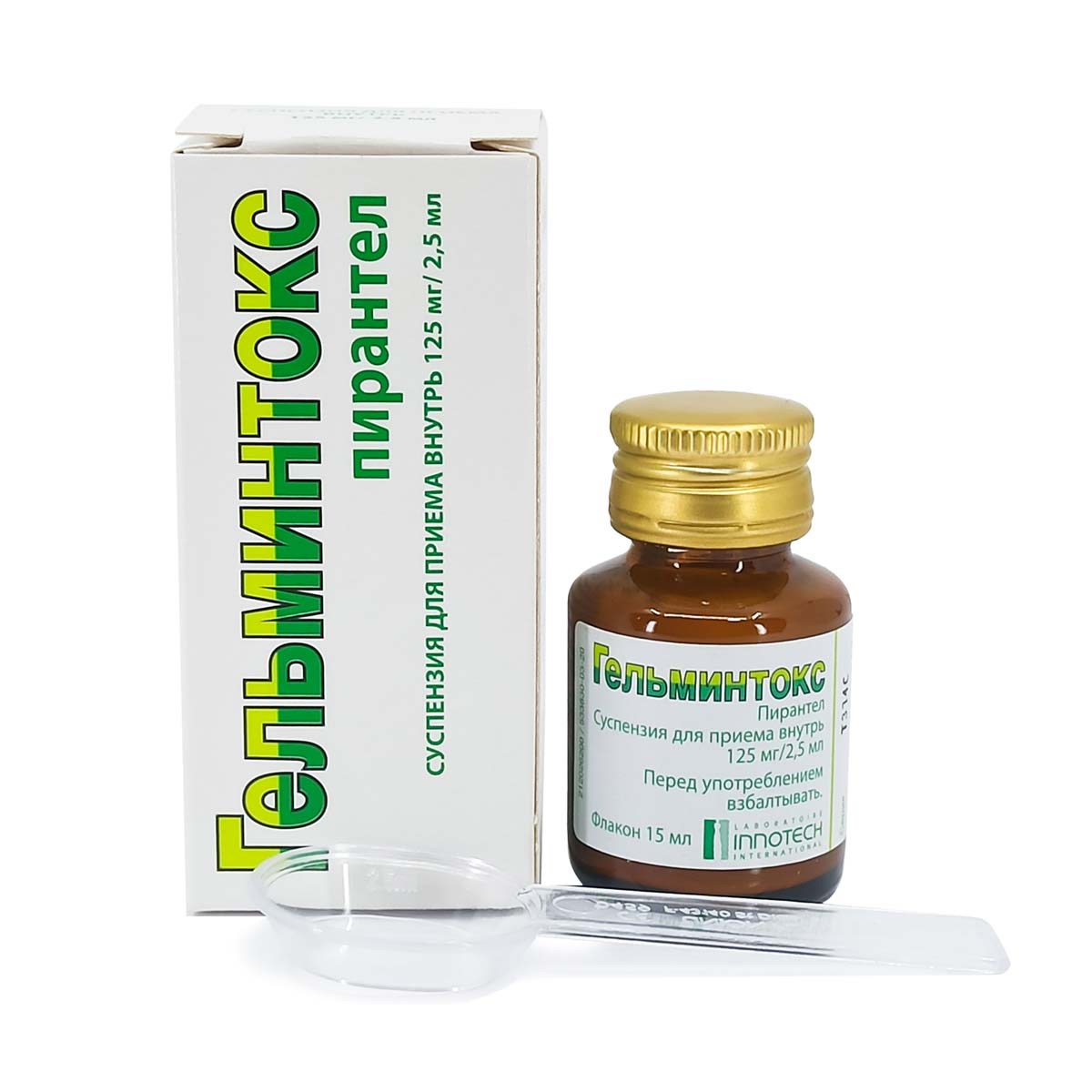 Helmintox - ჰელმინტოქსი სუსპენზია 15 მლ 2