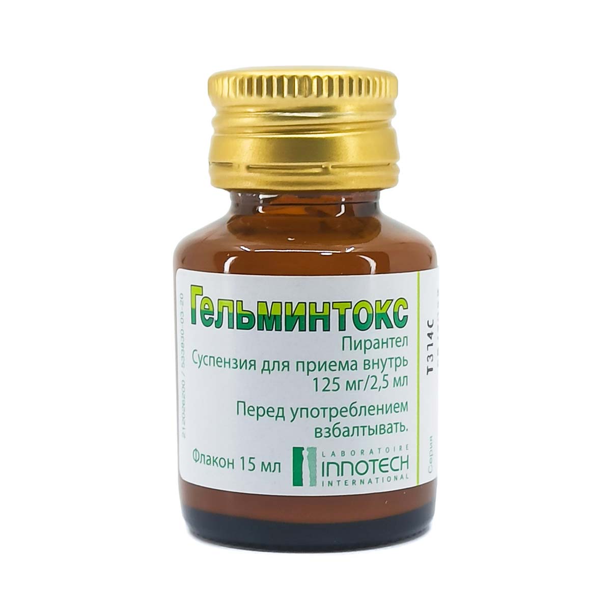 Helmintox - ჰელმინტოქსი სუსპენზია 15 მლ